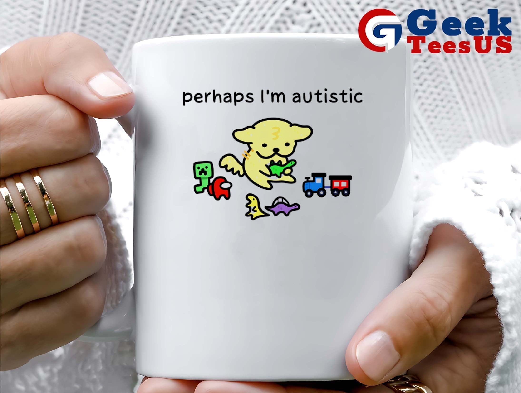 Perhaps I’m autistic shirt Unisex , , , Long Sleeve Tee