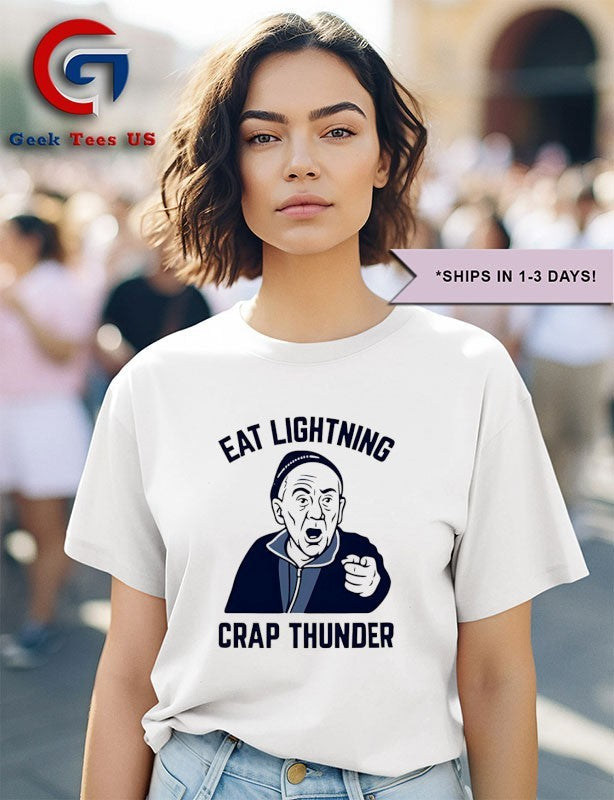 Philadelphia 76ers Eat Lightning Crap Thunder shirt Unisex , , , Long Sleeve Tee