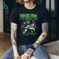 Philadelphia Football Player Neon Green Grunge Sports T Shirt