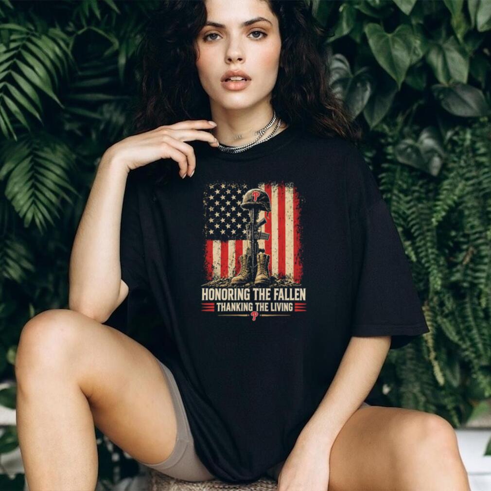 Philadelphia Phillies Honoring The Fallen Military Memorial Day T Shirt