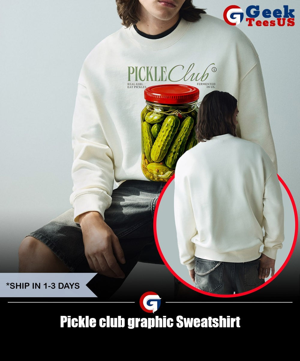 Pickle club graphic shirt Unisex , , , Long Sleeve Tee
