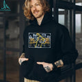 Pittsburgh Baseball Player City Skyline Bridge Graphic T Shirt