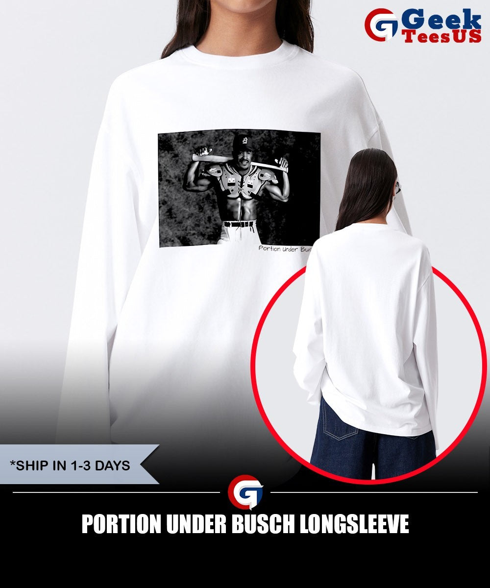 Portion Under Busch shirt Unisex , , , Long Sleeve Tee
