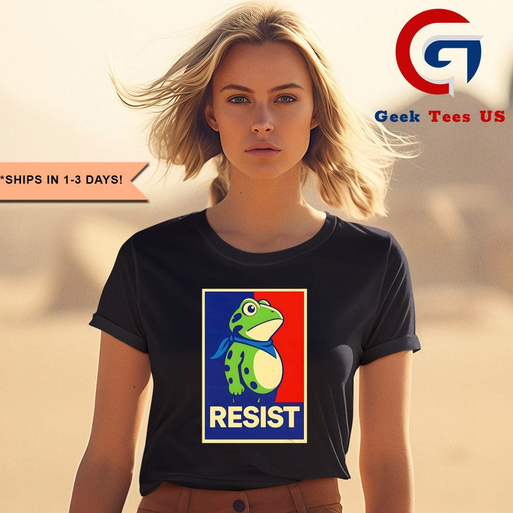 Portland Frog Resist 2025 hope shirt Unisex , , , Long Sleeve Tee