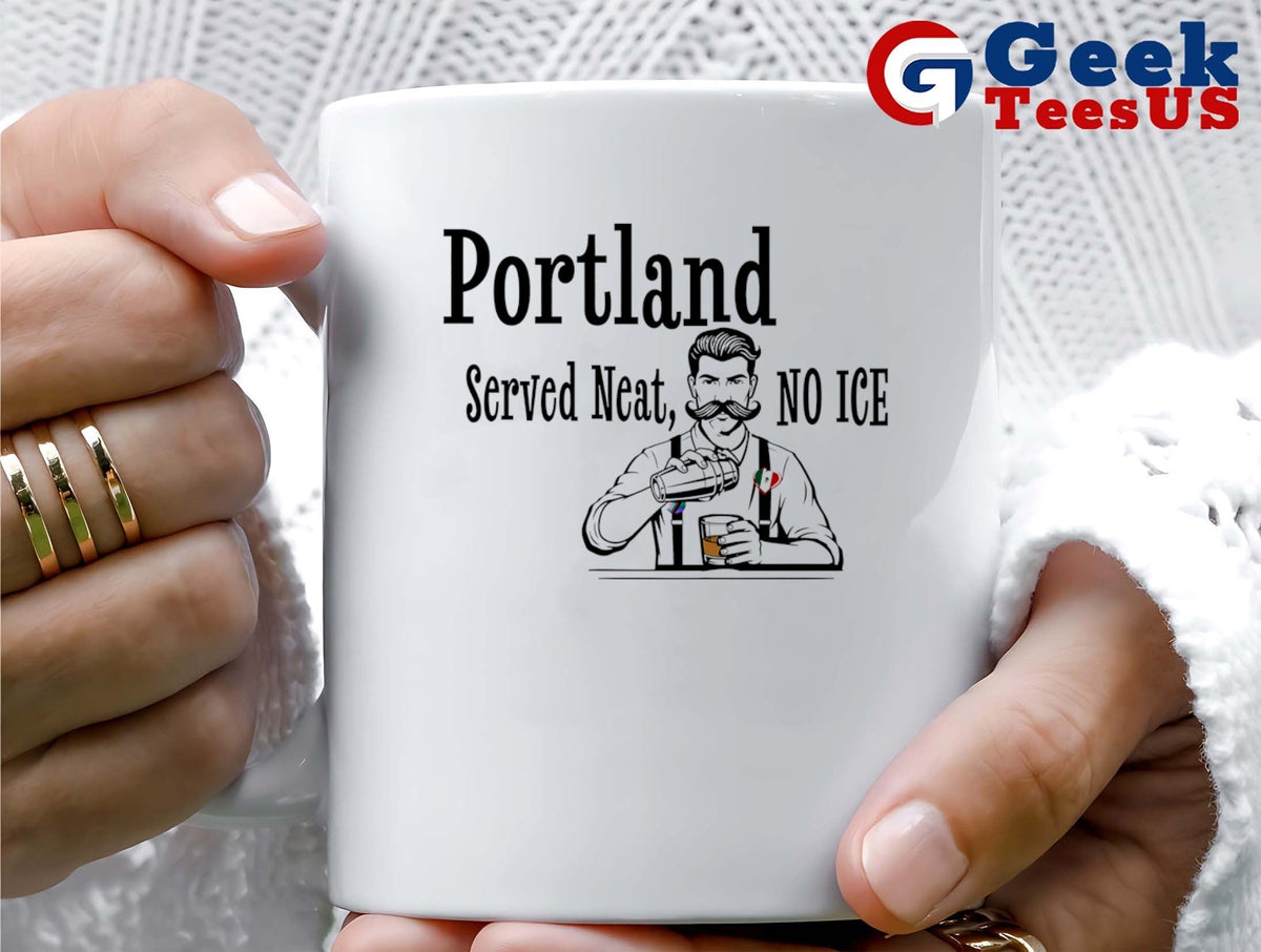 Portland served neat no ice shirt Unisex , , , Long Sleeve Tee