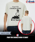 Pray for Charlie Kirk 47 shirt Unisex , , , Long Sleeve Tee