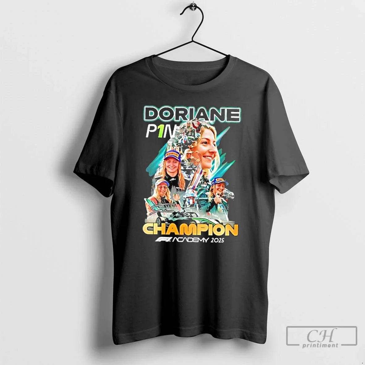 2025 F1 Academy Doriane Champions Signature T-Shirts