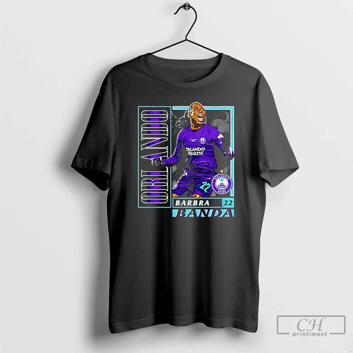 Barbra Banda Orlando Pride Vintage Card T-Shirts
