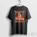 Big Nick Energy Black Santa Tree Funny T-Shirts