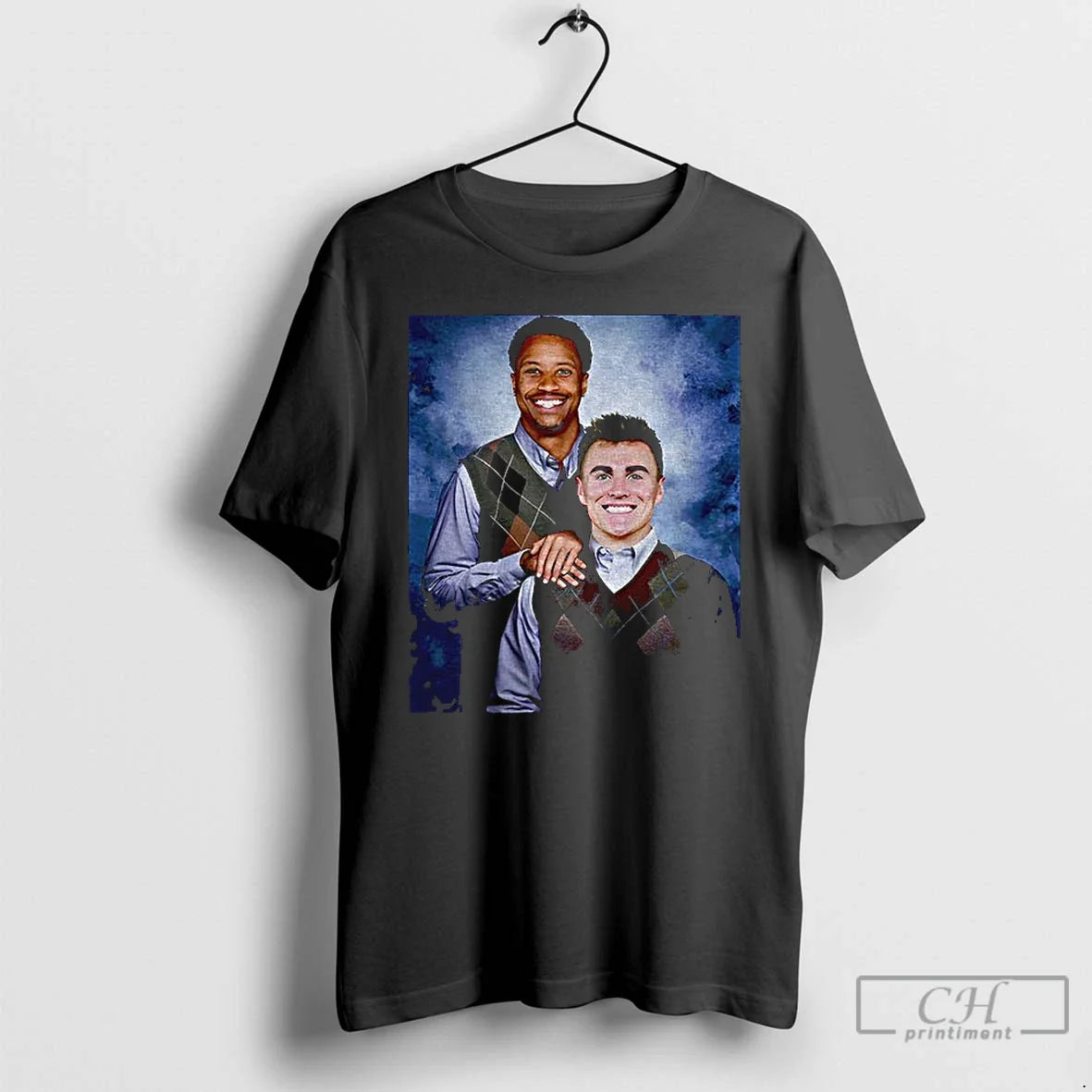 Bo Nix Courtland Sutton Denver Football Step Brothers Football T-Shirts