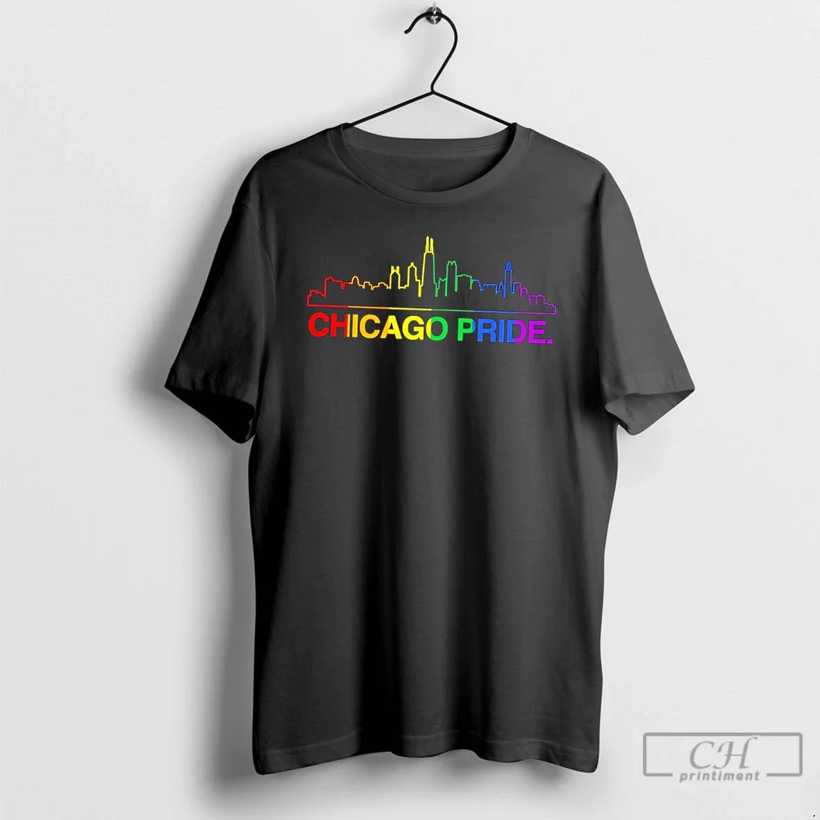 Premium Chicago Pride Skyline 2026 Tee Unisex , , , Long Sleeve Tee