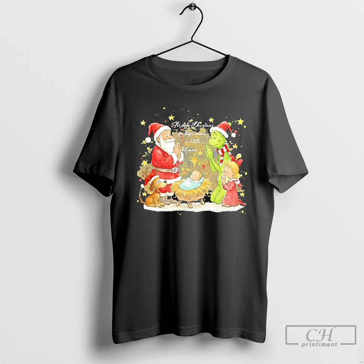 Christian Green Satan X Grinch T-Shirts