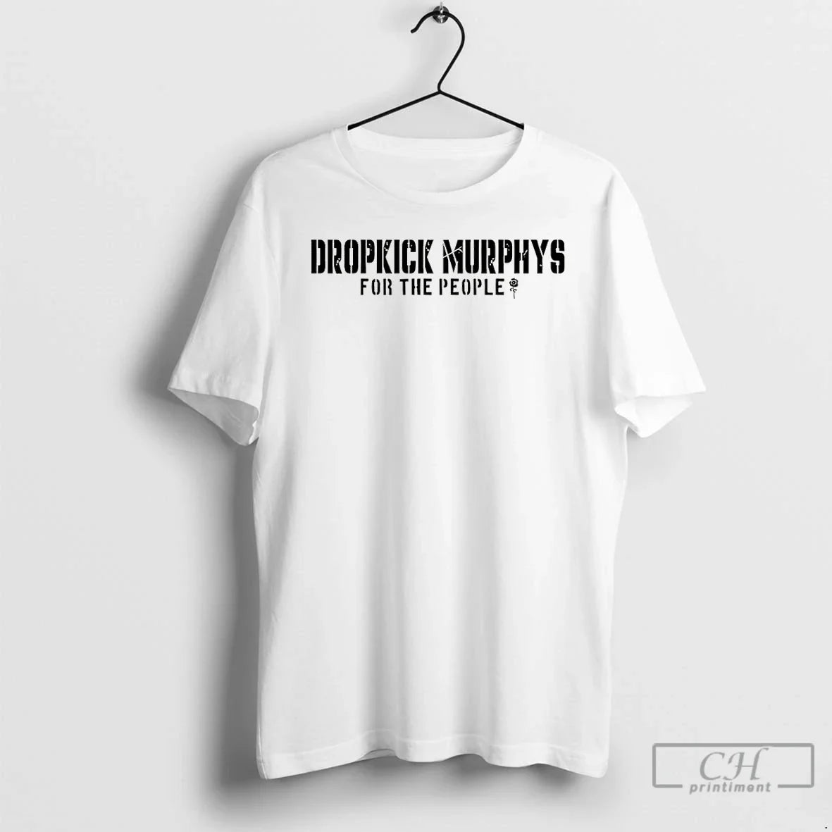 Dropkick Murphys Band People Rose T-Shirts