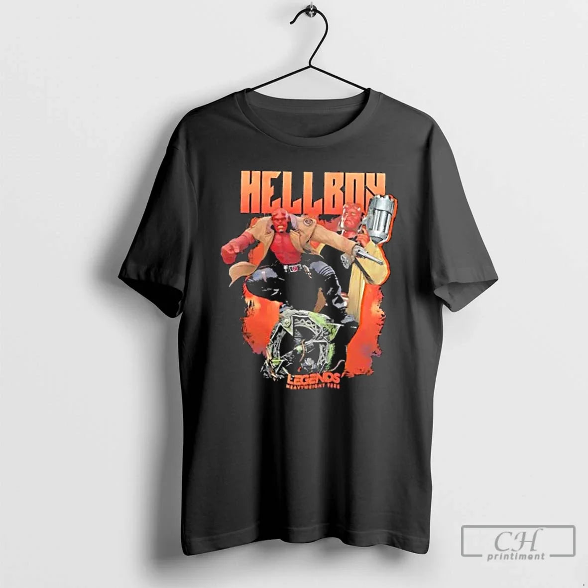 Hellboy Movie Vintage T-Shirts