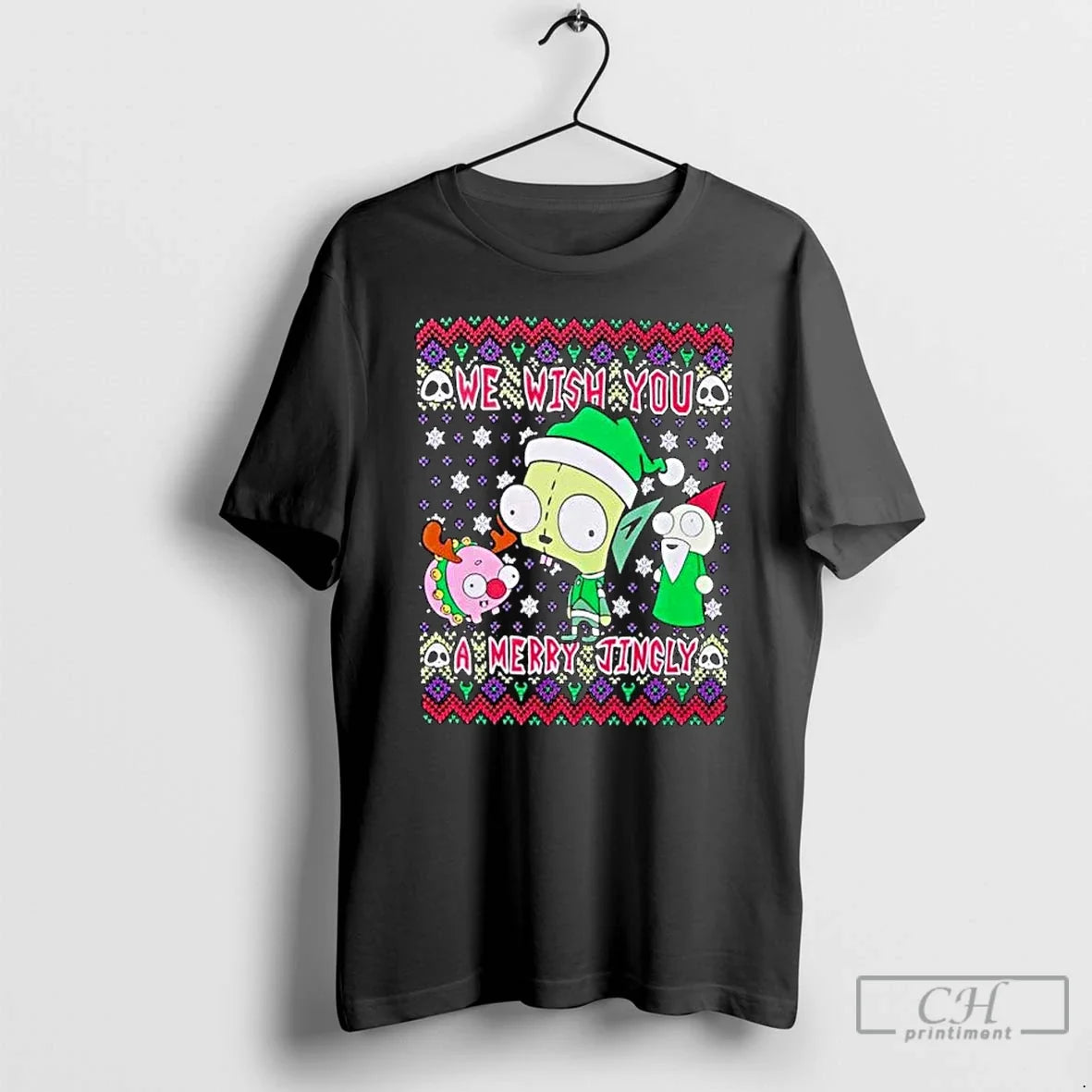 Invader Zim Gir Ornaments T-Shirts