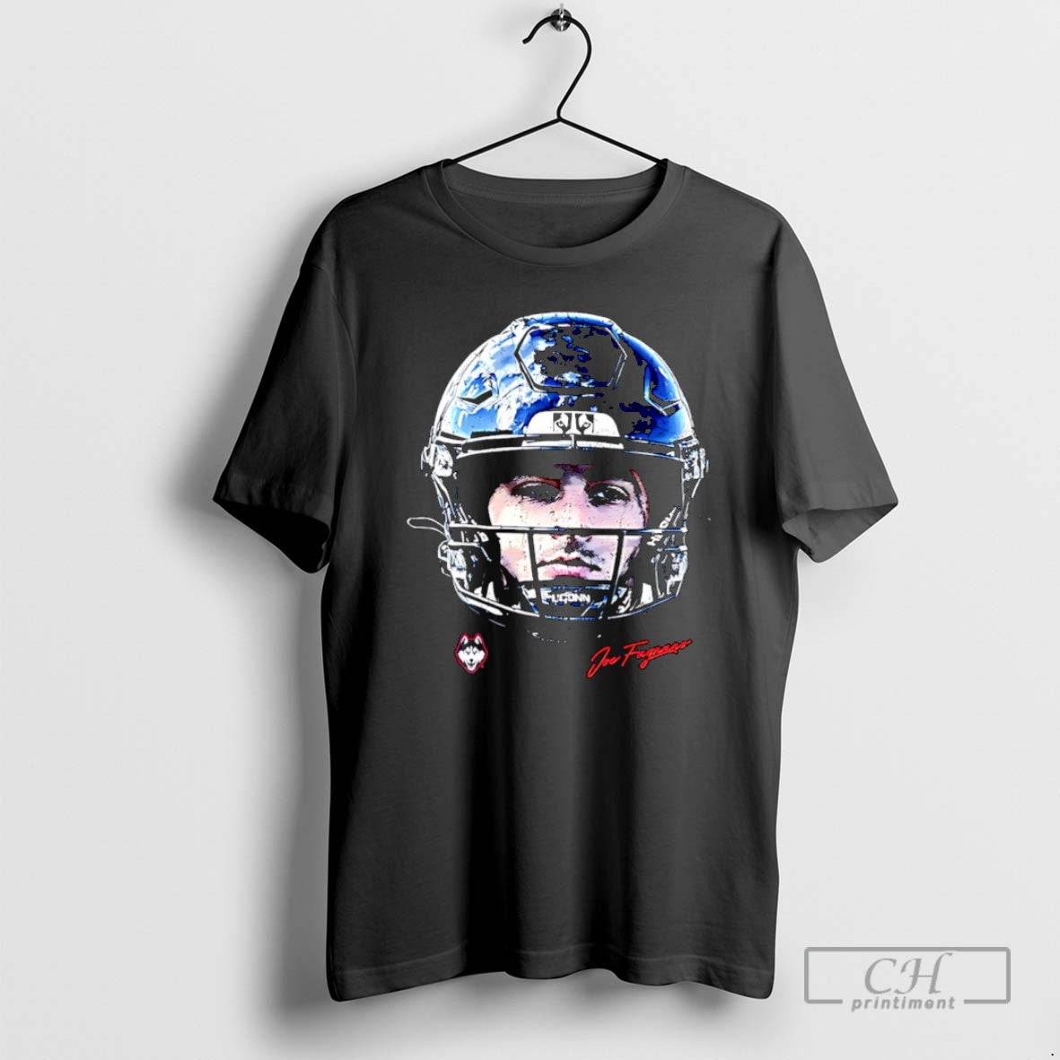 Joe Fagnano Uconn Basketball Game Face Shirt T-Shirts
