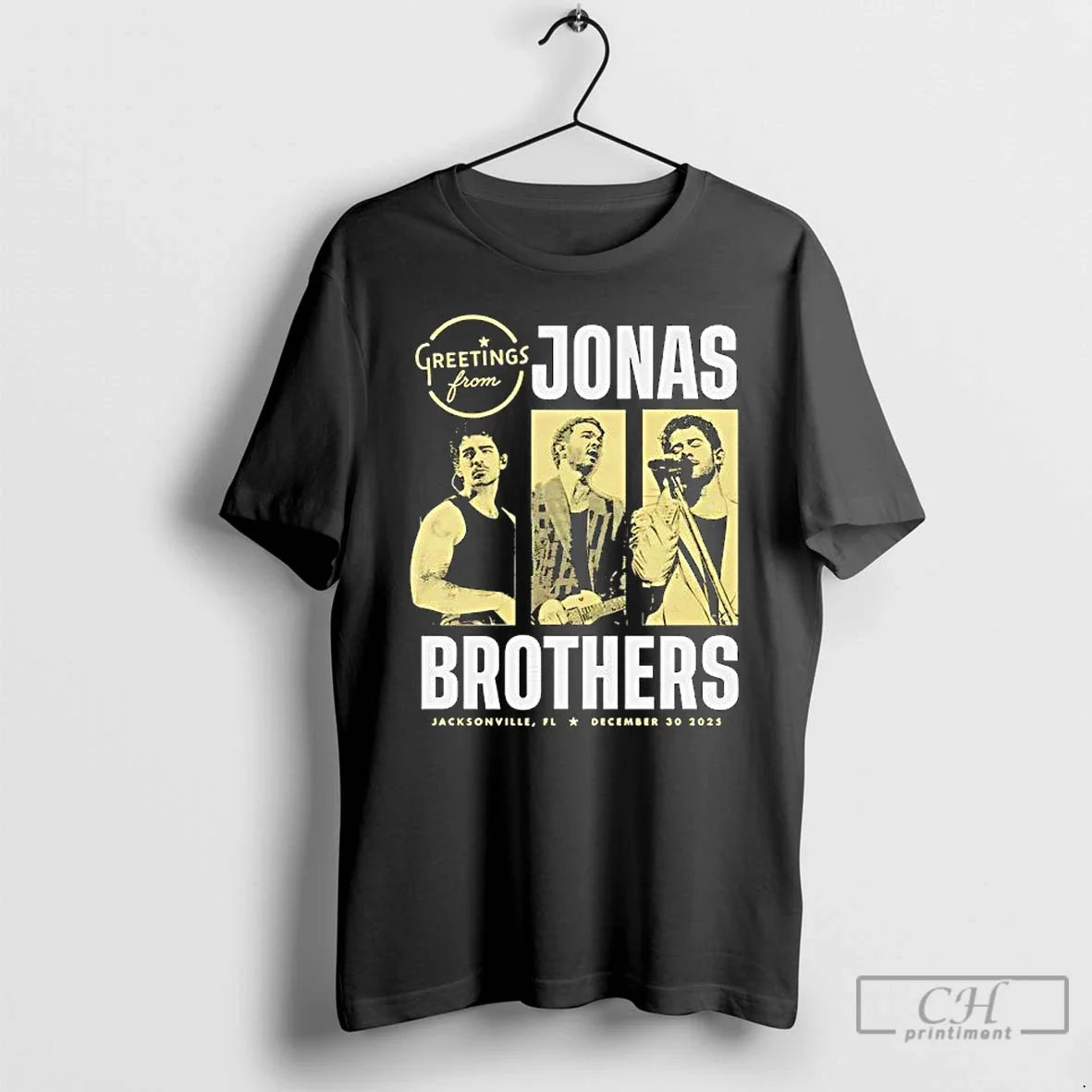 Jonas Brothers December 30th 2025 Jacksonville Fl T-Shirts