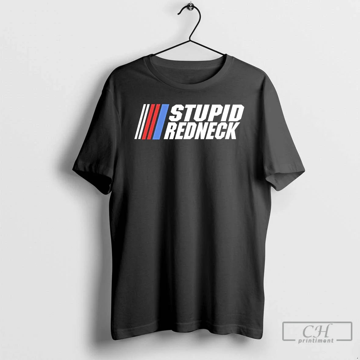 Stupid Redneck Nascar Parody Logo T-Shirts