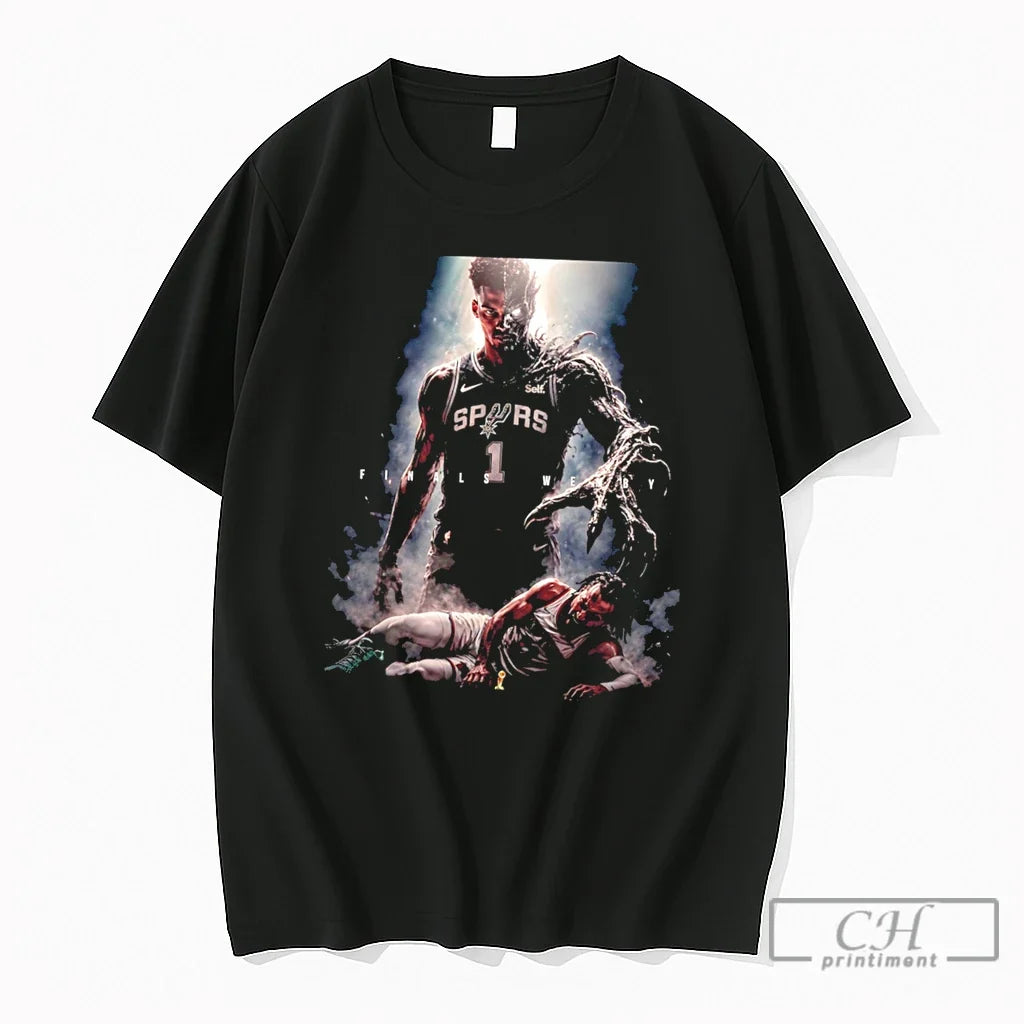Premium Victor Wembanyama The Alien Is Unstoppable Finals Wemby Tee Unisex , , , Long Sleeve Tee