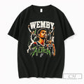 Premium Wemby The Alien Victor Wembanyama San Antonio Spurs Basketball Nba 2026 Graphic T Shirts