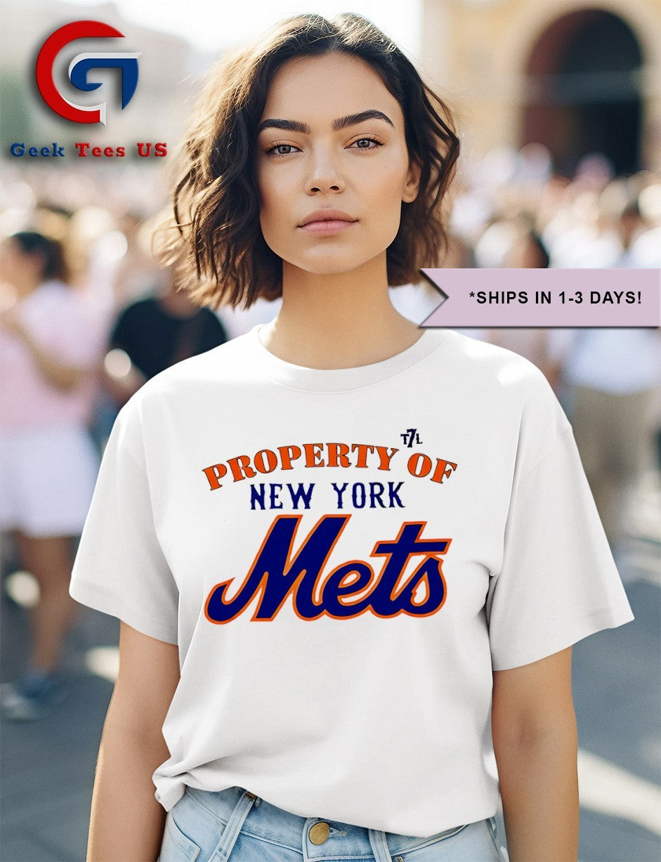 Property Of New York Mets MLB shirt Unisex , , , Long Sleeve Tee