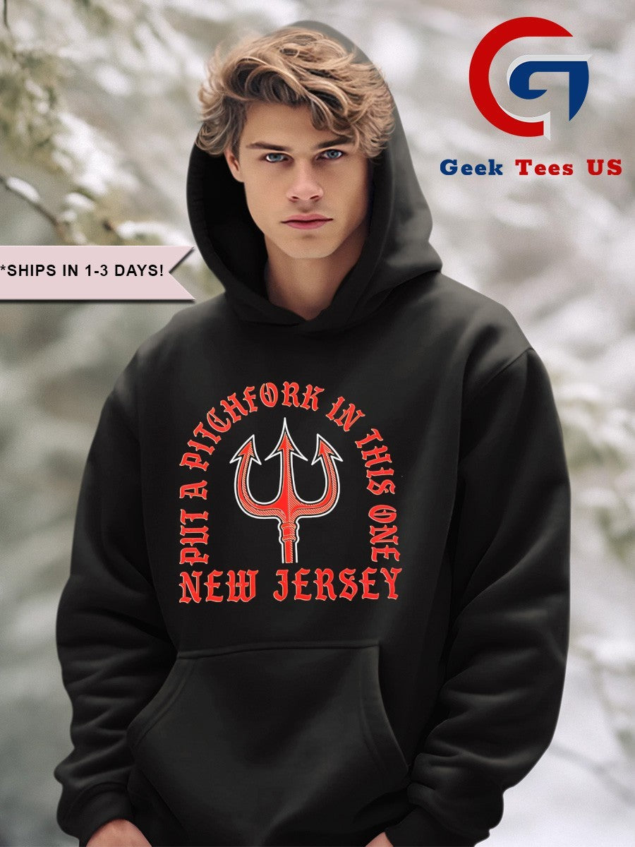 Put a Pitchfork in this one new jersey logo shirt Unisex , , , Long Sleeve Tee