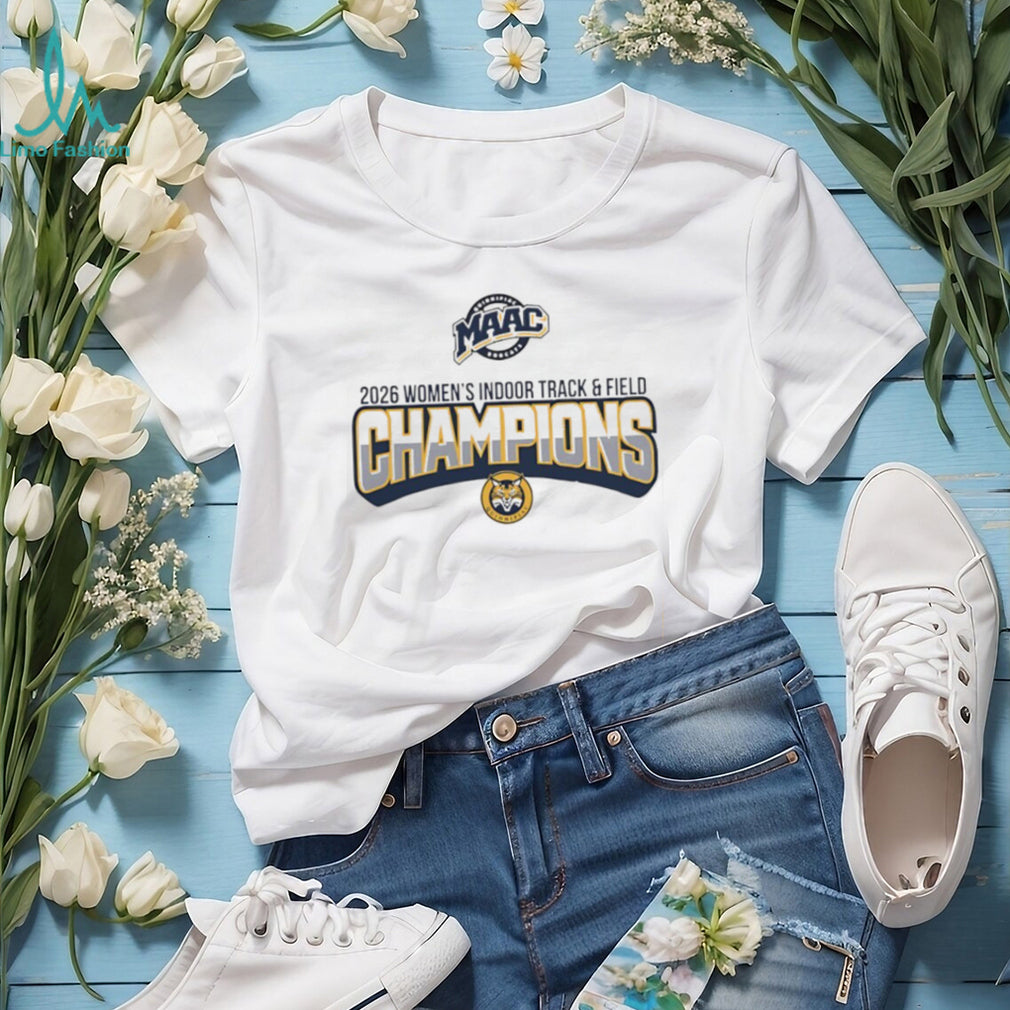 Quinnipiac Bobcats 2026 MAAC Women’s Indoor Track & Field Champions T Shirt