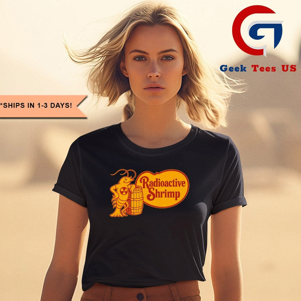 Radioactive Shrimp Barrel X Cracker Barrel logo shirt Unisex , , , Long Sleeve Tee