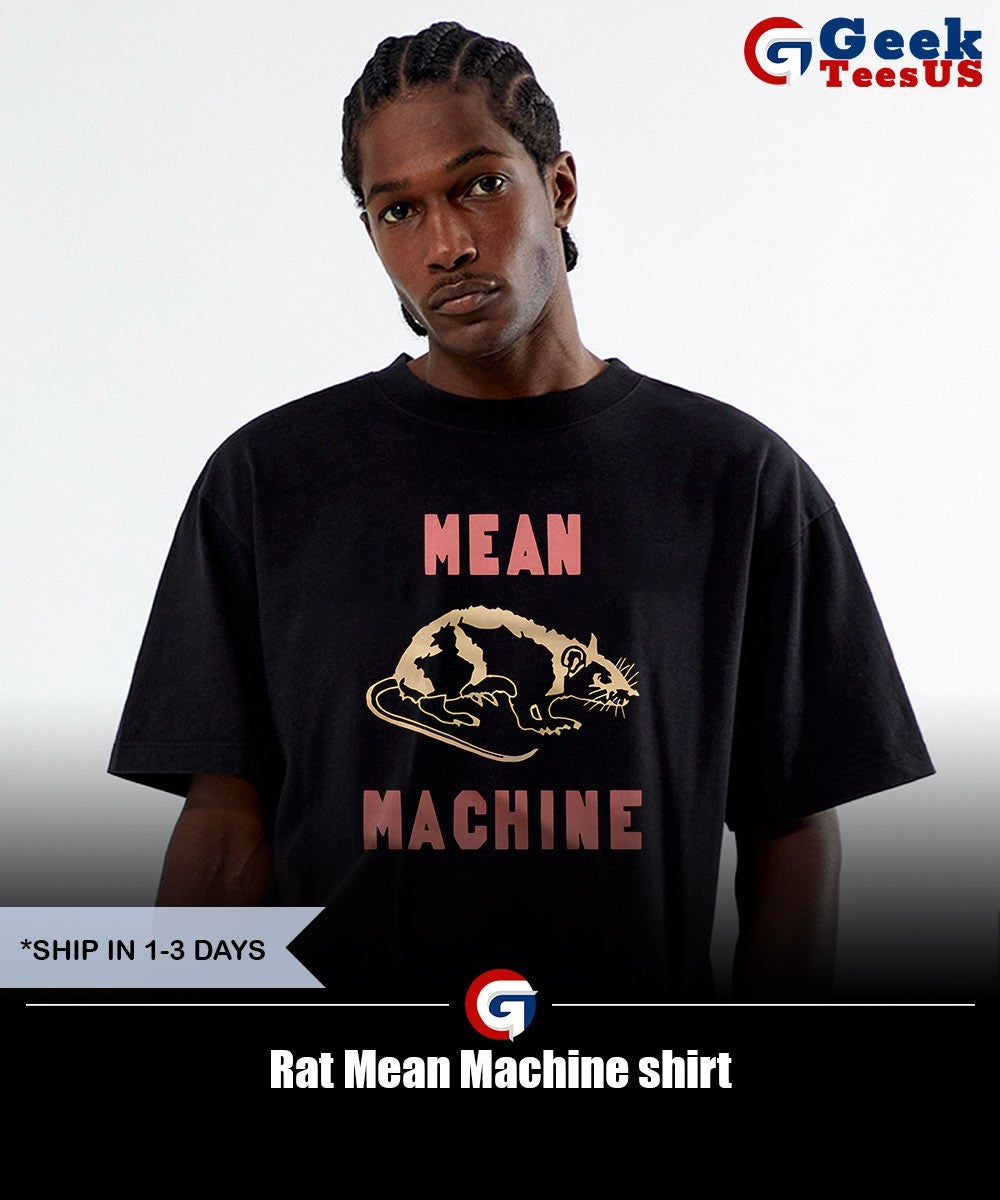 Rat Mean Machine shirt Unisex , , , Long Sleeve Tee