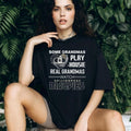 Real Grandmas Watch Collingwood Magpies Football Fan T Shirt