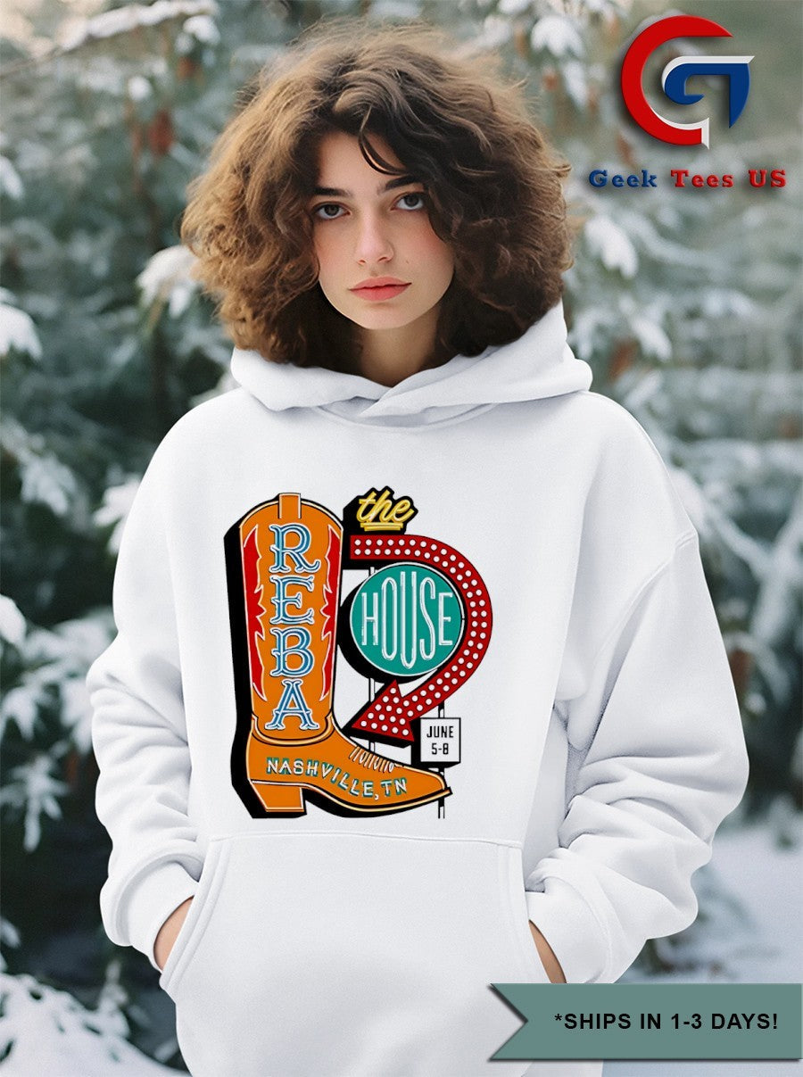 Reba’s House Boot shirt Unisex , , , Long Sleeve Tee