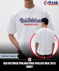 Red October Philadelphia Phillies MLB 2025 shirt Unisex , , , Long Sleeve Tee