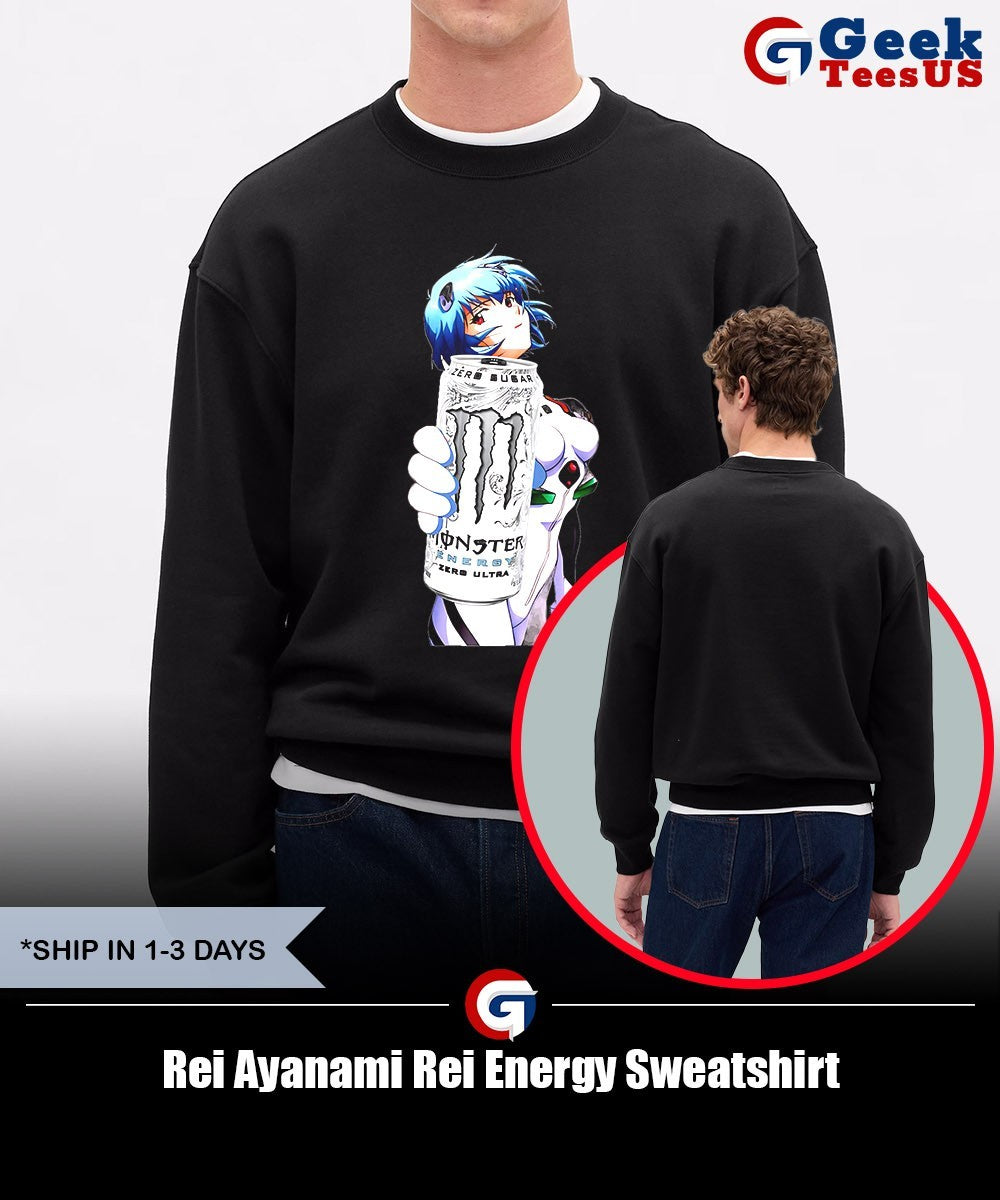 Rei Ayanami Rei Energy shirt Unisex , , , Long Sleeve Tee