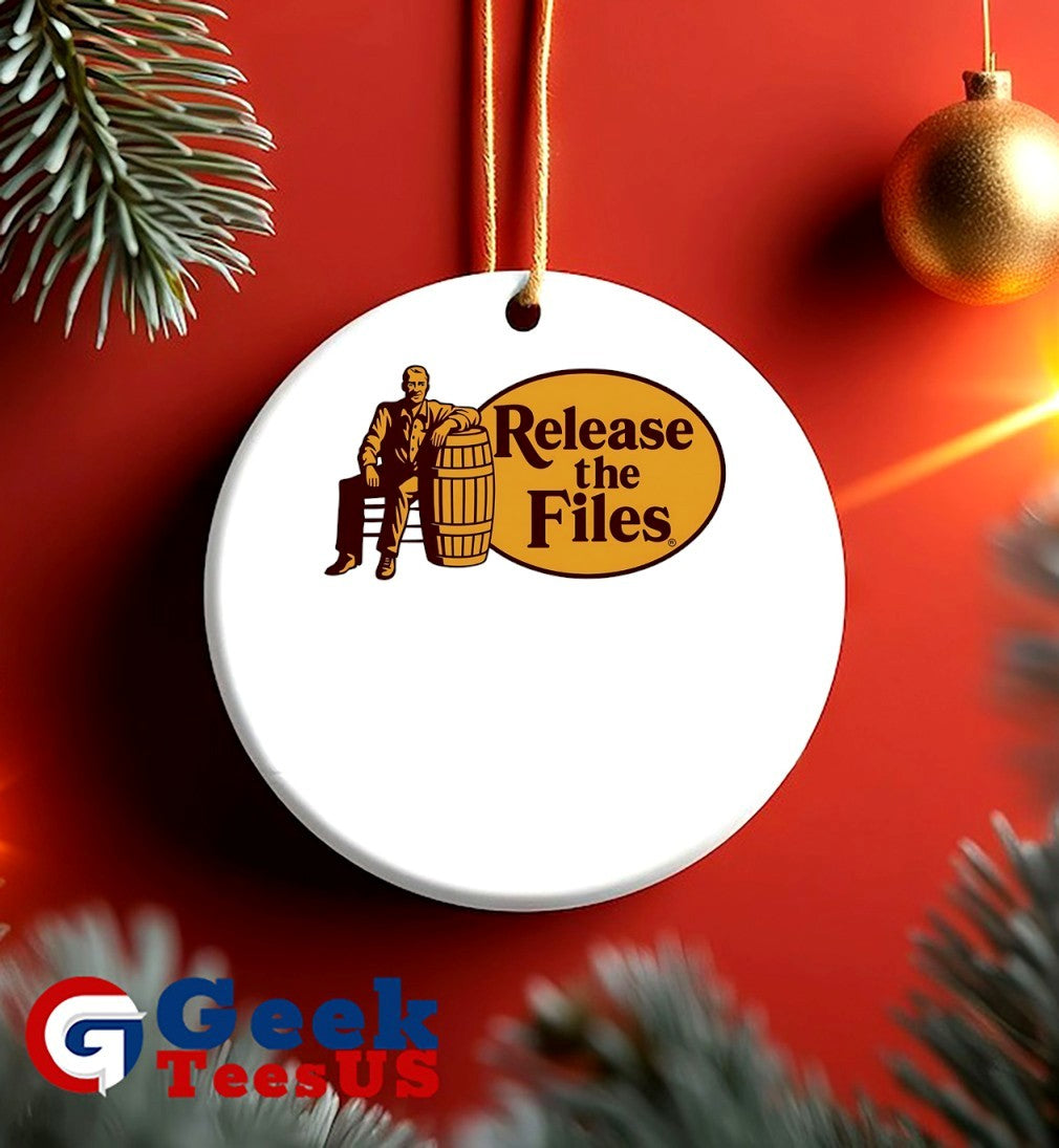 Release the Files Cracker Barrel logo shirt Unisex , , , Long Sleeve Tee
