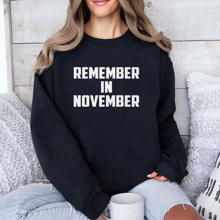 Remember In November Hurricane Helene Relief Efforts Shirt