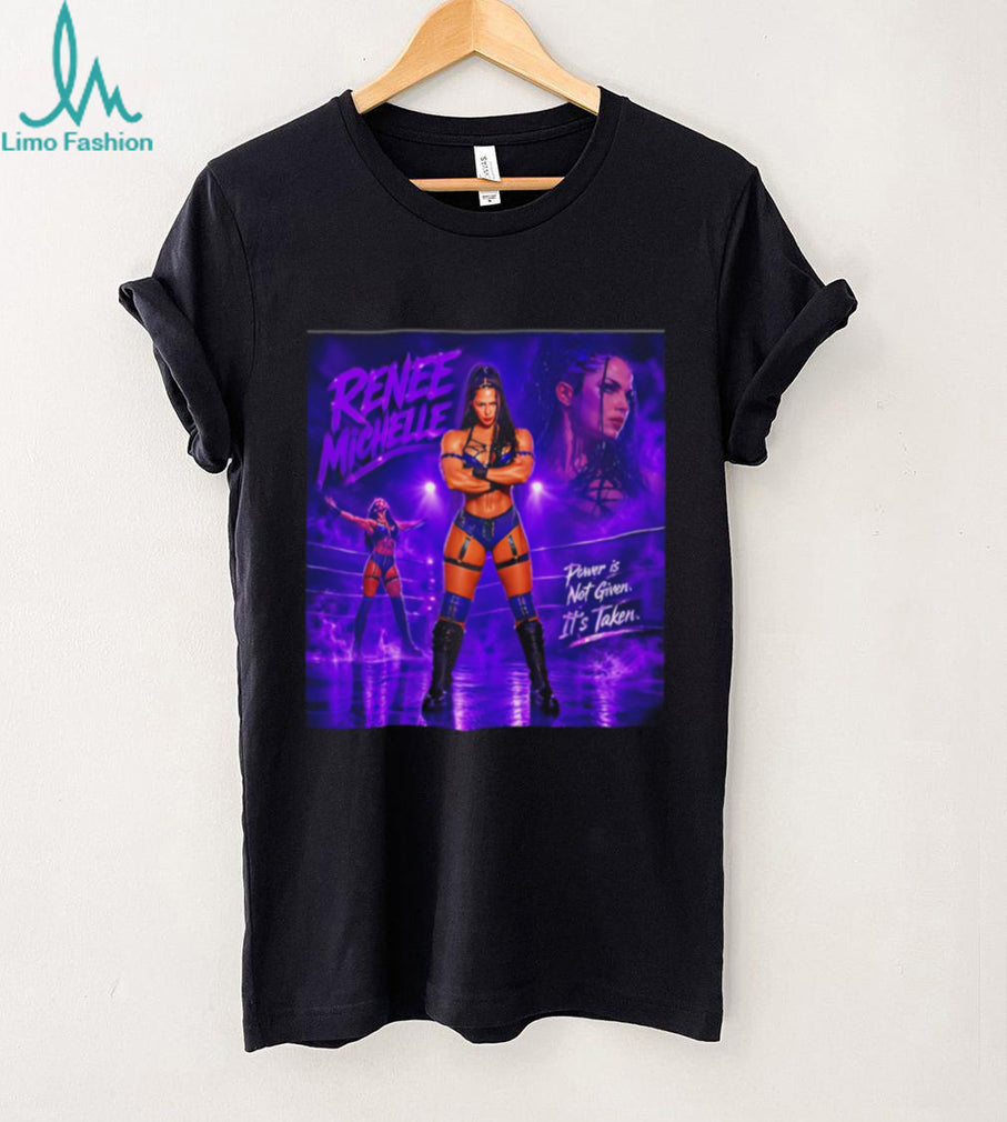 Renee Michelle pro wrestling illustration shirt
