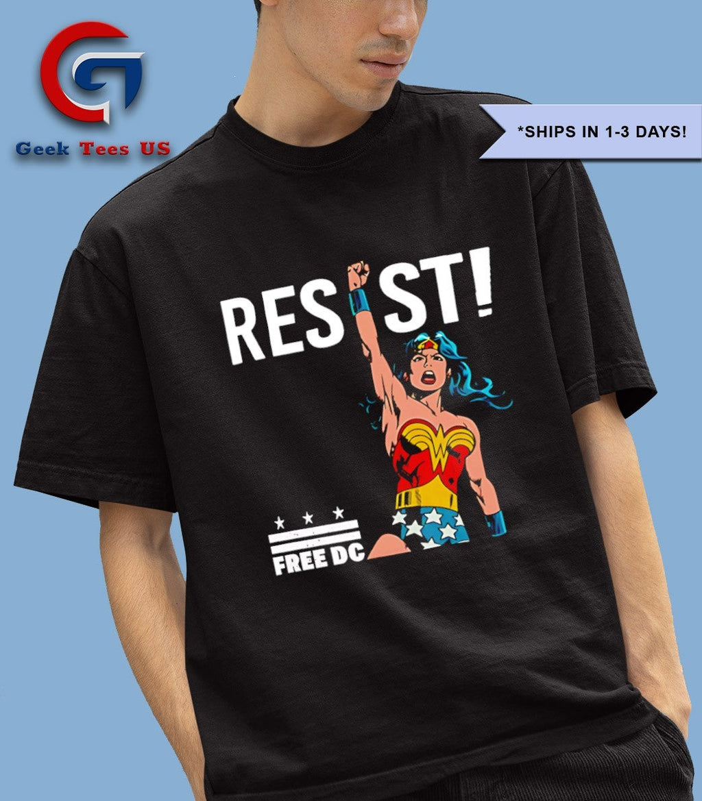 Resist Diana Prince Free DC shirt Unisex , , , Long Sleeve Tee