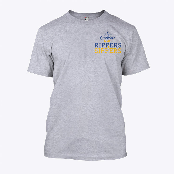 Rippers And Sippers Michelob Golden Light Beer T Shirt