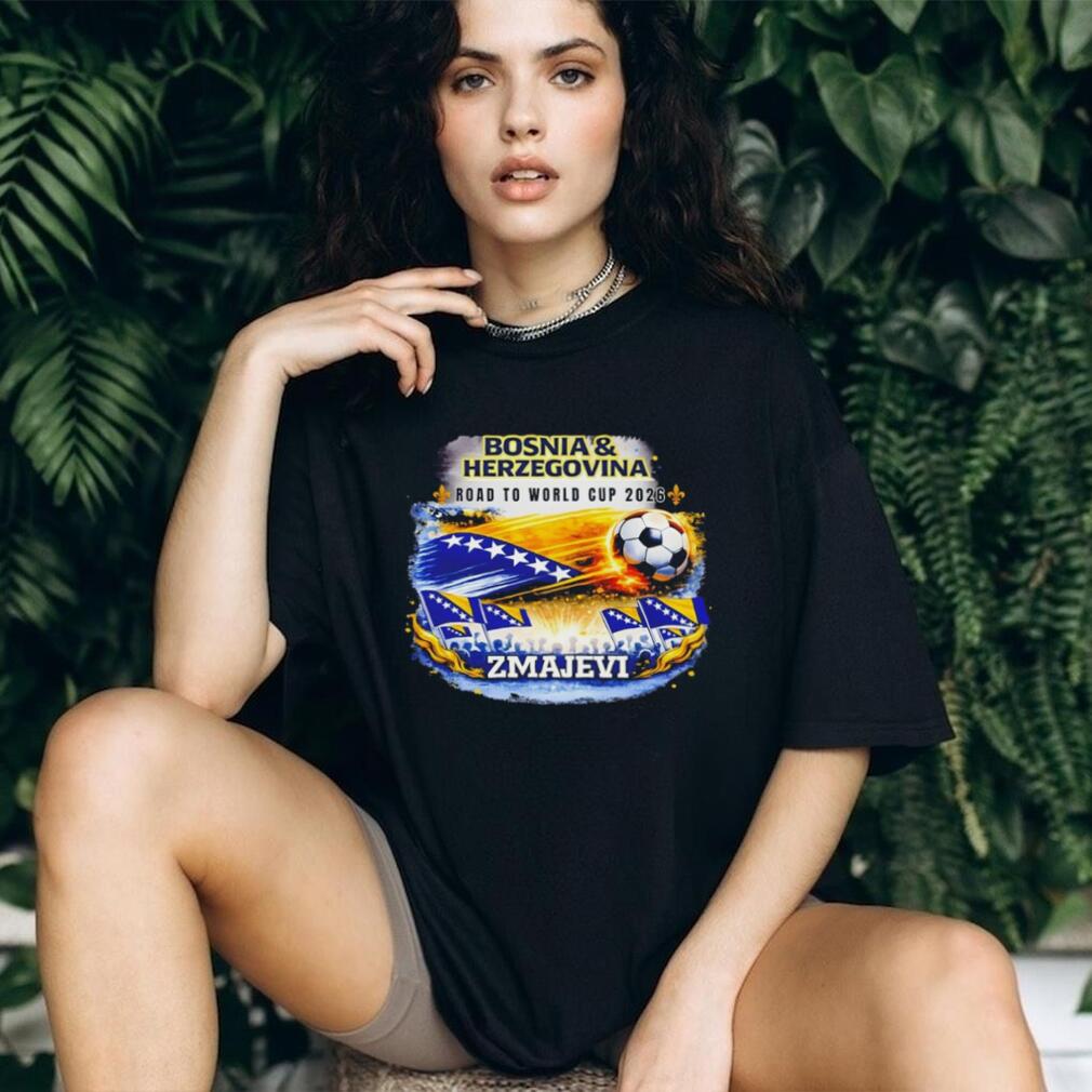 Road To World Cup 2026 Bosnia & Herzegovina Zmajevi National Team Fan T Shirt