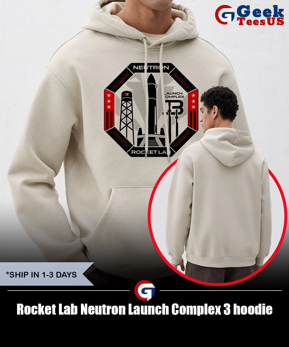 Rocket Lab Neutron Launch Complex 3 shirt Unisex , , , Long Sleeve Tee
