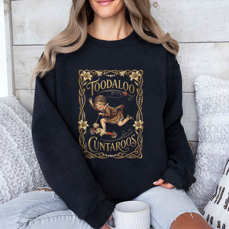 Roller Girl Toodaloo Cuntaroos Funny T Shirt