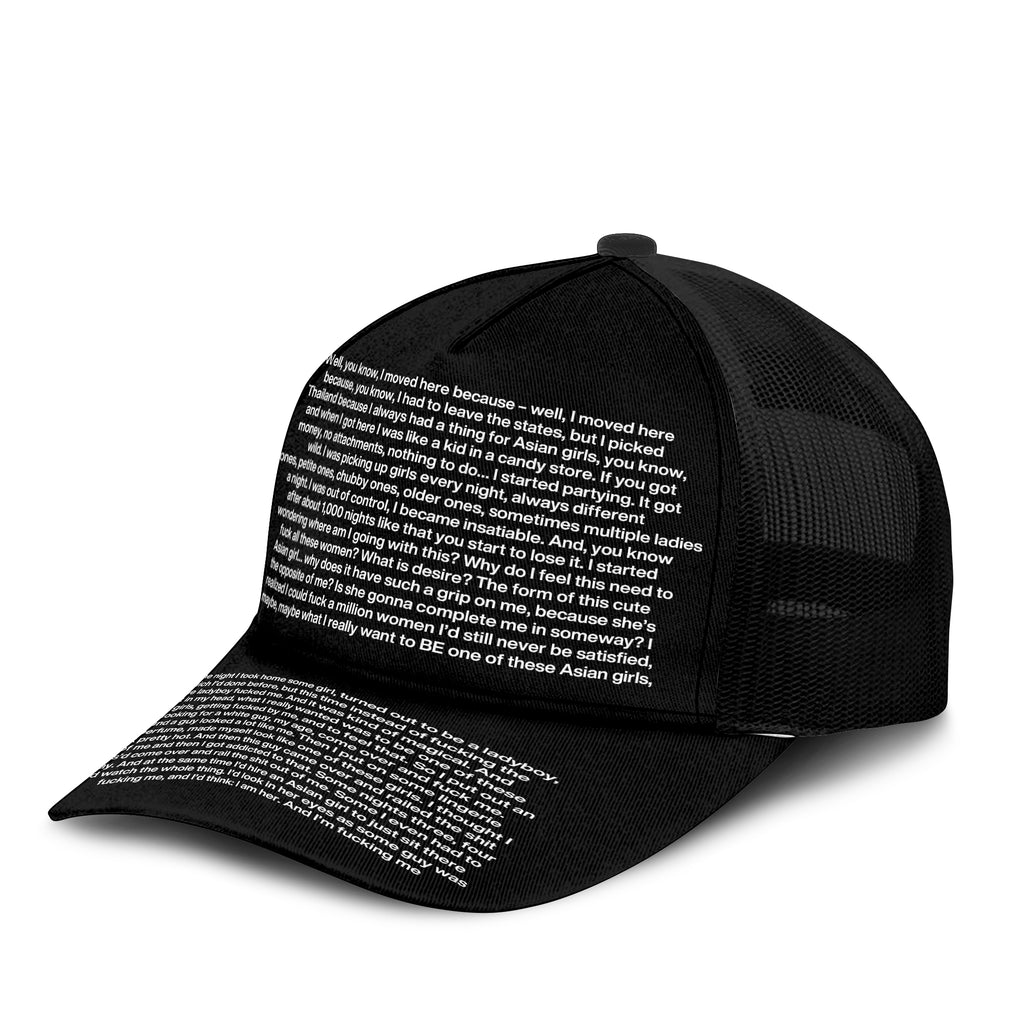 Sam Rockwell Monologue Mesh Trucker Cap