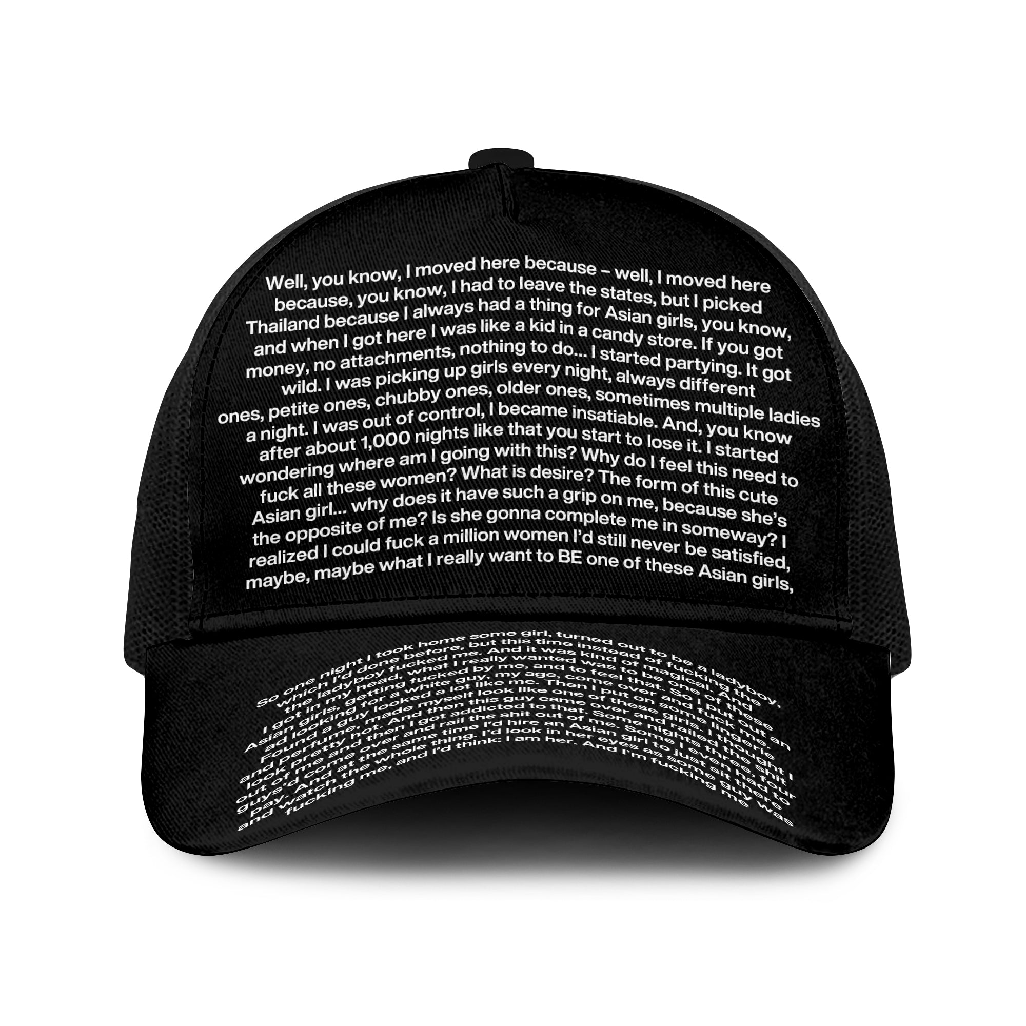Sam Rockwell Monologue Mesh Trucker Cap