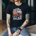 San Antonio Spurs Coyote Mascot Lowrider Custom Graphic T Shirt
