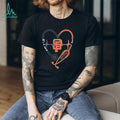San Francisco Giants Baseball Heartbeat Stethoscope Nurse Life Fan T Shirt