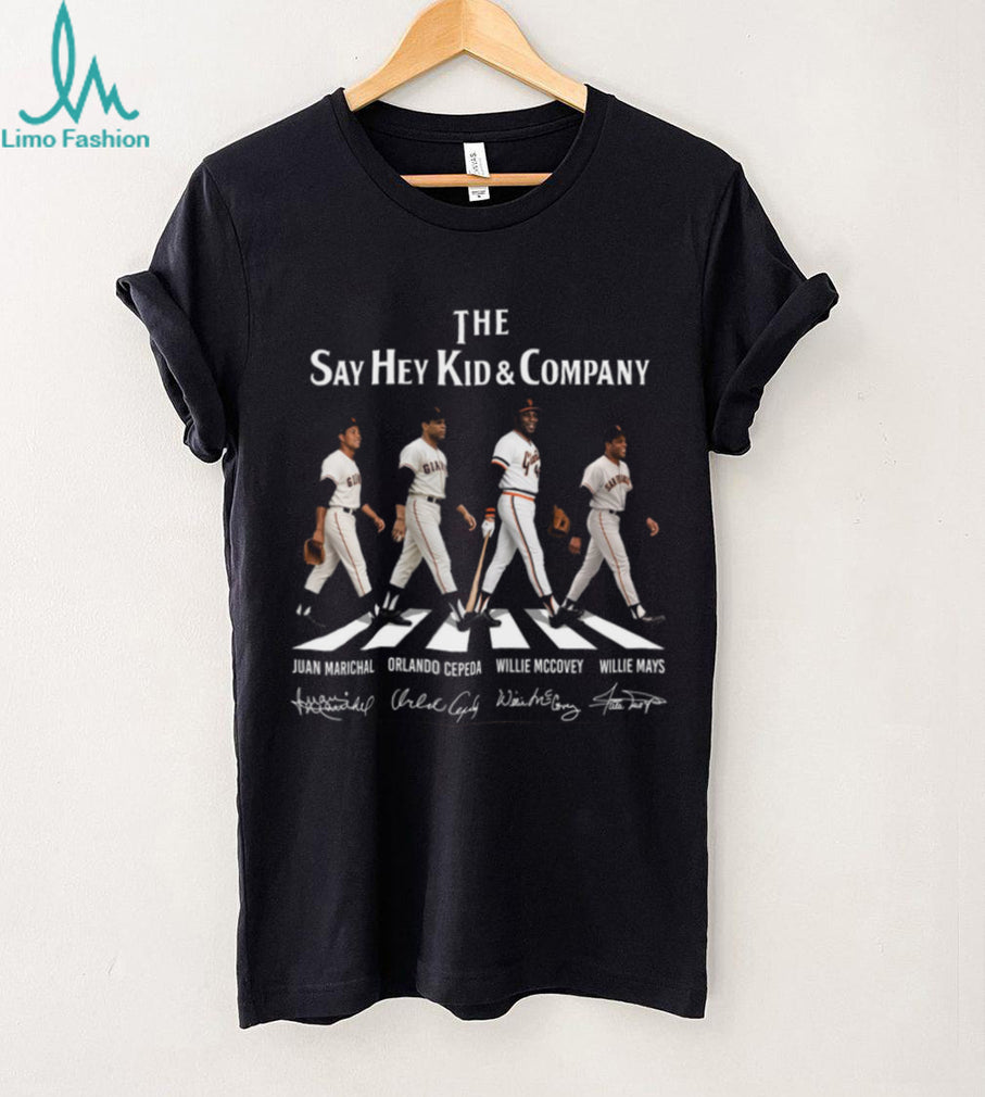 San Francisco Giants Say Hey Kid Company Baseball History Retro Style Men Fans Shirt
