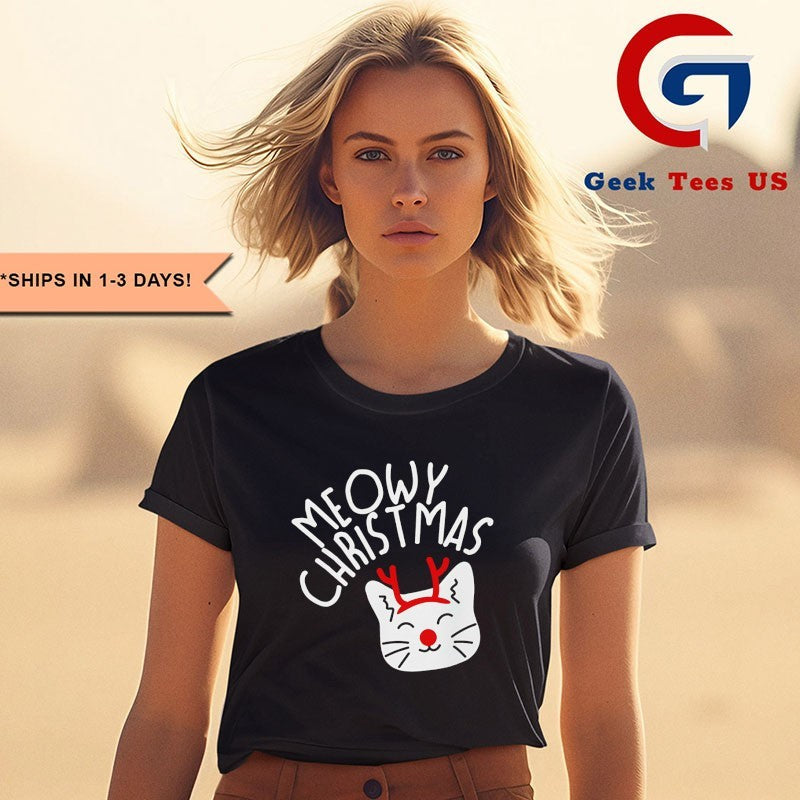 Santa Meowy Christmas shirt Unisex , , , Long Sleeve Tee