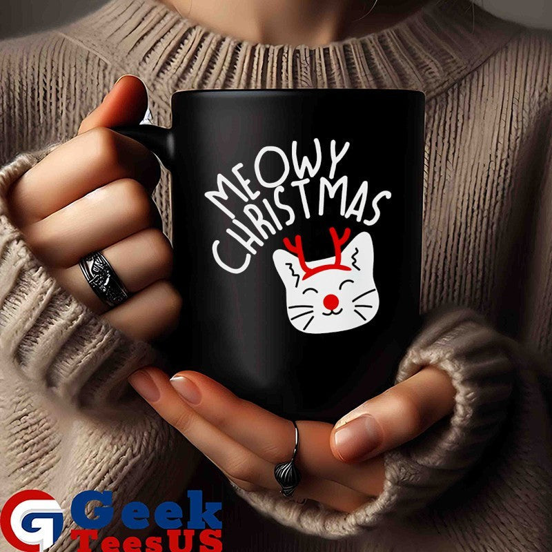 Santa Meowy Christmas shirt Unisex , , , Long Sleeve Tee
