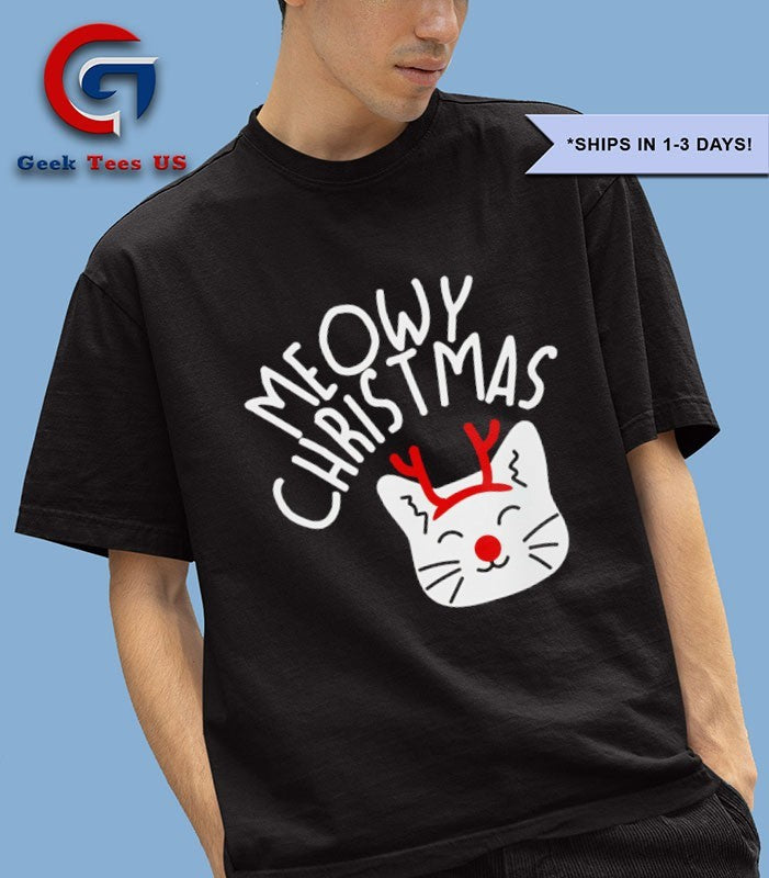 Santa Meowy Christmas shirt Unisex , , , Long Sleeve Tee