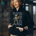 Sarcastic Skeleton Old Age Eyesight Mirror Joke T Shirt